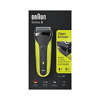 Электробритва Braun Series 3 300s-5408-black-green высокое качество