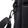 Практична ділова сумка з якісного поліестеру FABRA 22585 Чорний, фото 7