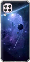 Чехол на Huawei Nova 6SE Планеты в синем космосе "171u-1823-71002"