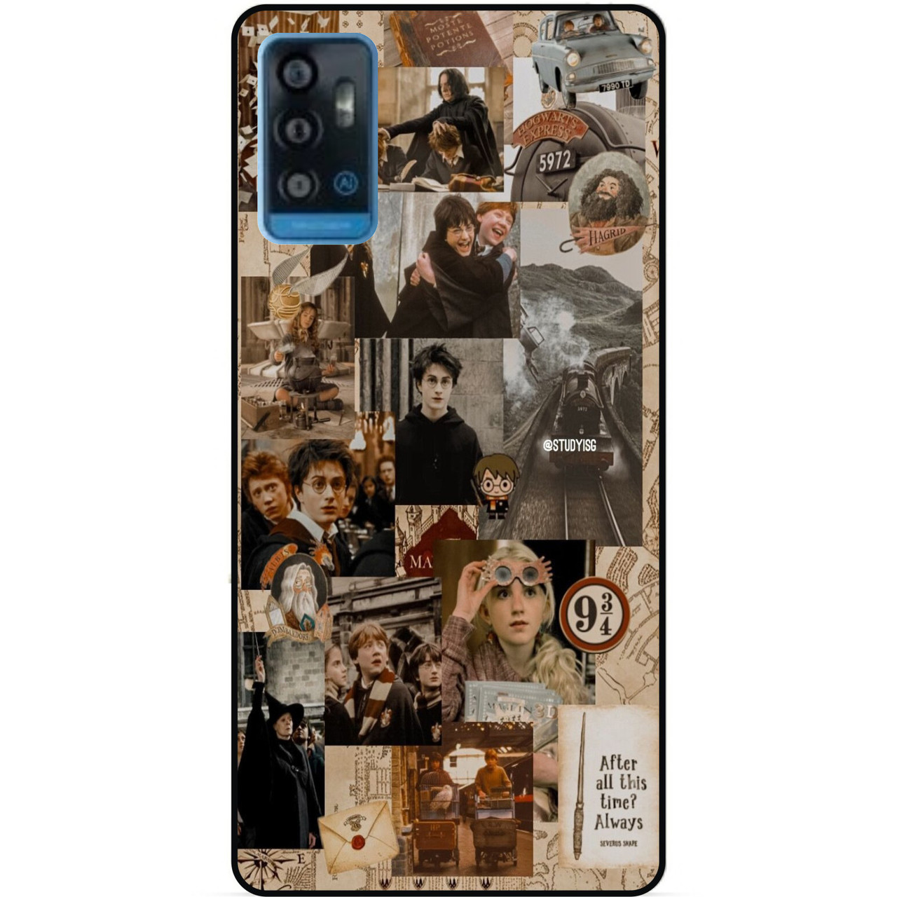 Чохол силіконовий бампер для ZTE Blade A71 Harry Potter Гаррі Поттер