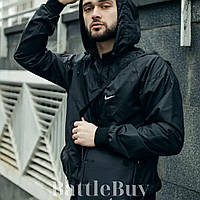 Мужская осенняя куртка ветровка Nike Windrunner, Осенние ветровки мужские Bar