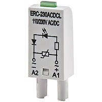 Додатковий модуль захисту/індикації ETI ERC-230ACDCL (Uc= 110...230V AC/DC) (2473042)