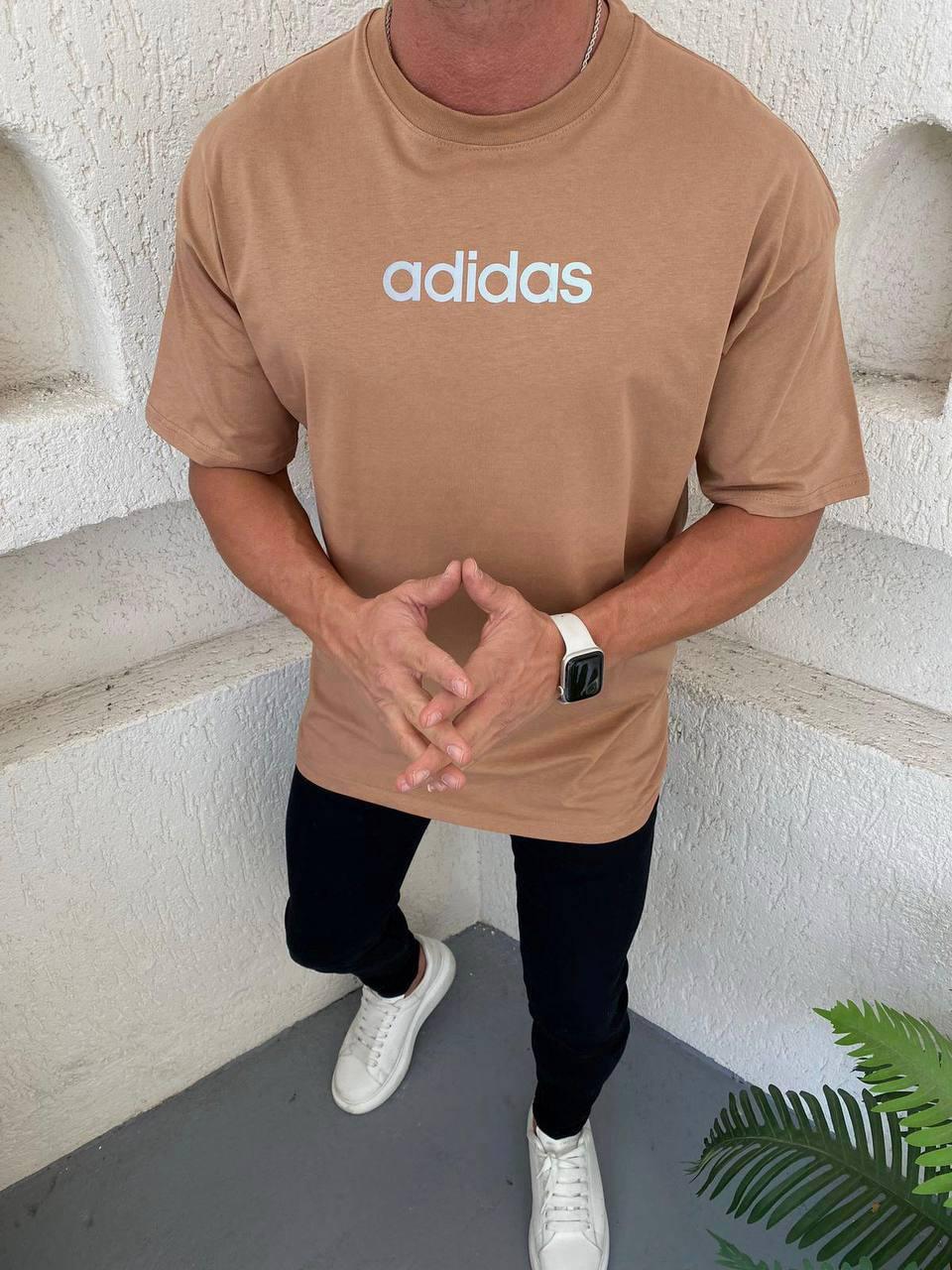 Чоловіча футболка Adidas M1884 бежева
