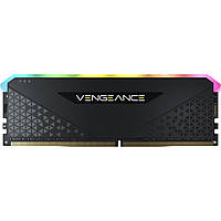 Модуль пам`ятi DDR4 16GB/3600 Corsair Vengeance RGB RS Black (CMG16GX4M1D3600C18)