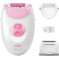 Эпилятор Braun Silk-epil 3 SE 3-031 Pink White (80743154)