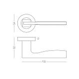 Ручка на розетці MVM STYLE, фото 3