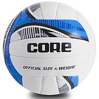 Волейбольный мяч Core Composite Leather (бело-синий) CRV-037,