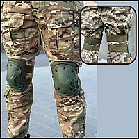 Тактические наколенники олива для тактических штанов, вставные армейские штурмовые наколенники Bar