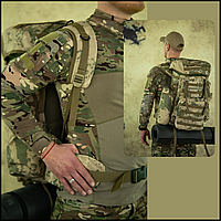 Большой военный рюкзак Asdag койот 100 литров для армии зсу, армейский тактический рюкзак Bar