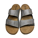 Чоловічі шльопанці Inblu на липучках з ремінцями та м'якою ортопедичною шкіряною устілкою, фото 2