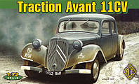 Staff Car Traction 11CV Французский легковой автомобиль. ish