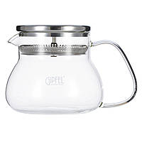 Заварник Gipfel Tea Leaf GP-51708 800 мл прозрачный высокое качество