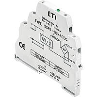 Реле интерфейсное ETI SSR1-024 ACDC (тиристорное, 1NO, 1.2A AC1, 400V AC) (2473050)