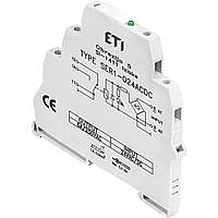 Реле інтерфейсне ETI SER1-024 ACDC (електромеханічне, 1CO, 6A AC1, 250V AC) (2473052)