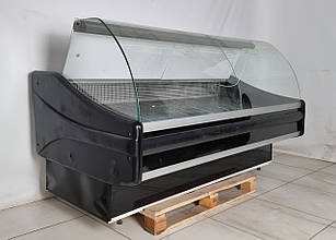 Холодильна гастрономічна вітрина "Cold W 20 NG" 2.0 м., (Польща), (+2° +8°), новий компресор, Б/у