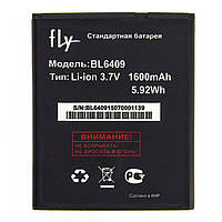 Аккумулятор BL6409 для Fly IQ4406 1600 mAh (01920) ZK, код: 137163