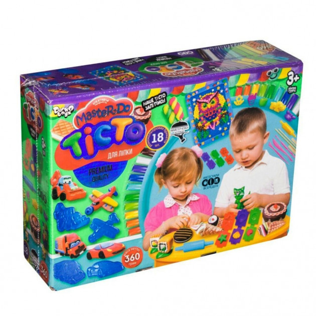 Набор для лепки Danko Toys Master Do ДТ-TЛ-02-07 высокое качество - фото 1 - id-p2193966812
