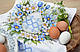 Набір для вишивання хрестиком Рушник Пасхальний настрій (33 х 95 см) Абрис Арт AHE-002, фото 3