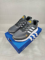 Мужские кроссовки Adidas Glide Gray&White 41-46