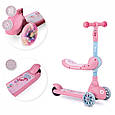 Самокат MoMi Kiuru 2в1 (колір - pink), фото 8