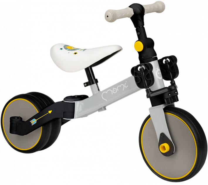 Дитячий біговел-велосипед MoMi LORIS 4в1  (колір - yellow), фото 1