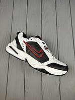 Кроссовки термо мужские Nike Air Monarch Thermo White Black Red