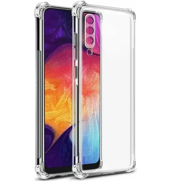 Силіконовий чохол Shockproof для Samsung A30s / A50 / A50s (закрита камера)