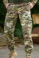 Тактические мужские штаны Grins Камуфляж / Демисезонные брюки для военных / Армейские полевые штаны