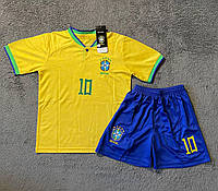 Футбольная форма детская сборной Бразилии Неймар (130-140 рост)