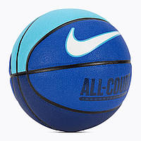 М'яч баскетбольний Nike EVERYDAY ALL COURT 8P DEFLATED HYPER ROYAL/DEEP ROYAL BLUE/BALTIC BL розмір 7