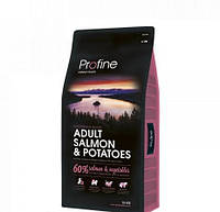 Сухой корм для взрослых собак Profine Adult Salmon Potato 15 кг XN, код: 2644347