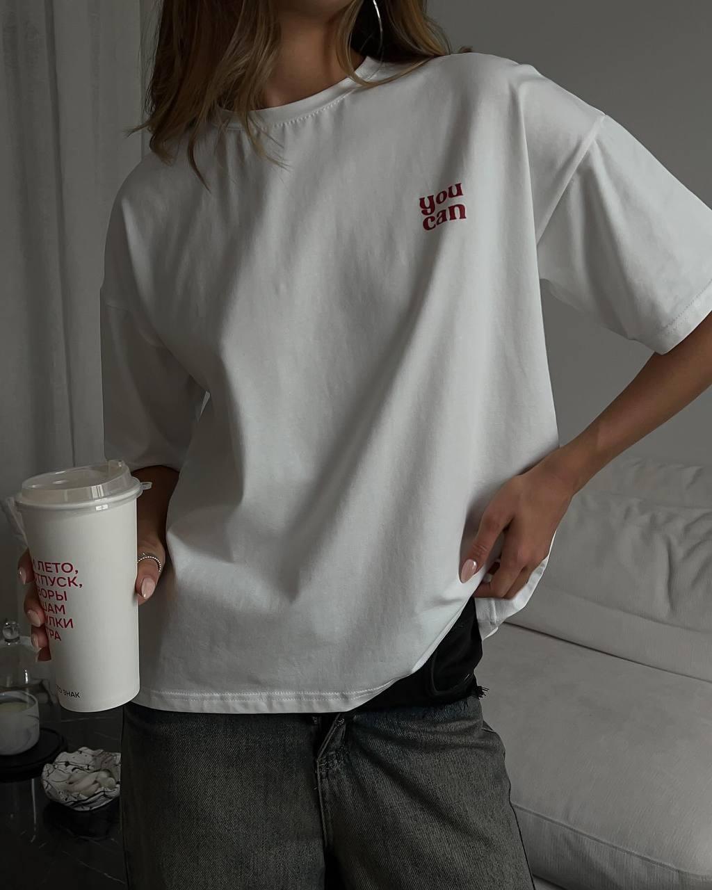 Жіноча футболка oversize