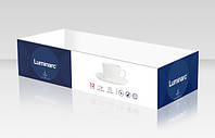 Сервиз чайный Luminarc Carine White Q0881 12 предметов (блюдце Lotusia) высокое качество