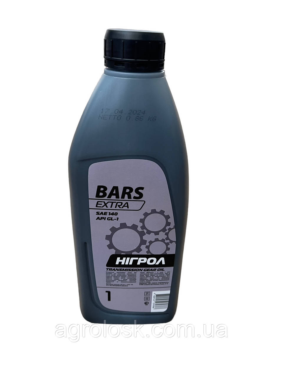 Трансмісійна олива SAE 140 (Bars Extra) Нігрол 1 л