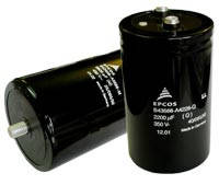 1500mkf - 350v БОЛТОВі (B43458 Series) 51.6*80.7mm Epcos (+85 °C)