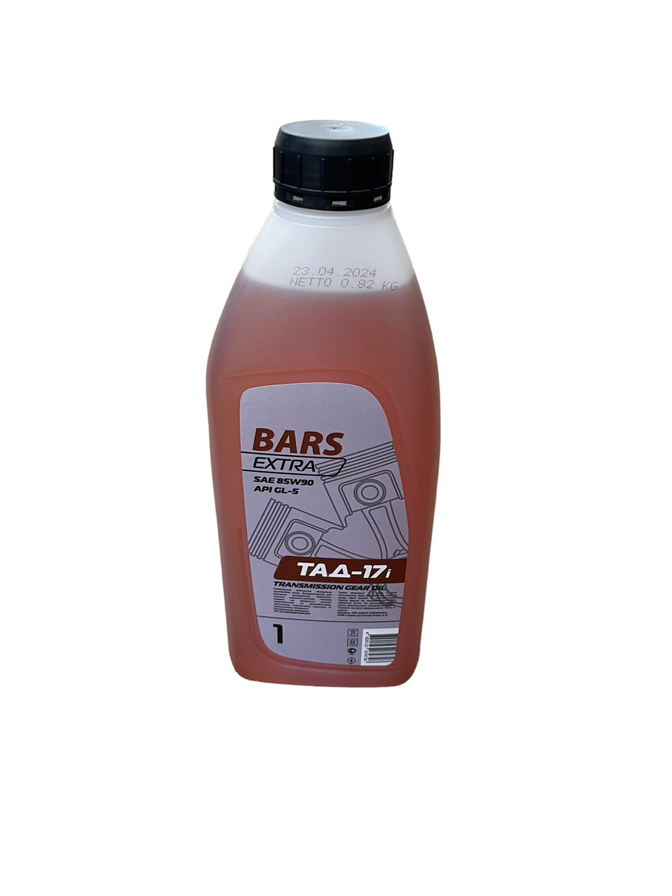 Трансмісійна олива 85W-90 (Bars Extra) Тад-17і 1л, фото 1