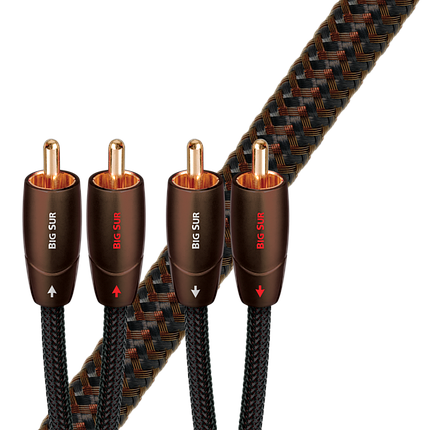 Аналоговий аудіо кабель AudioQuest Big Sur 0.6 m RCA - RCA, фото 1