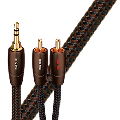 Аудіокабель аналоговий AudioQuest Big Sur 1.0 m 3.5 mm - RCA