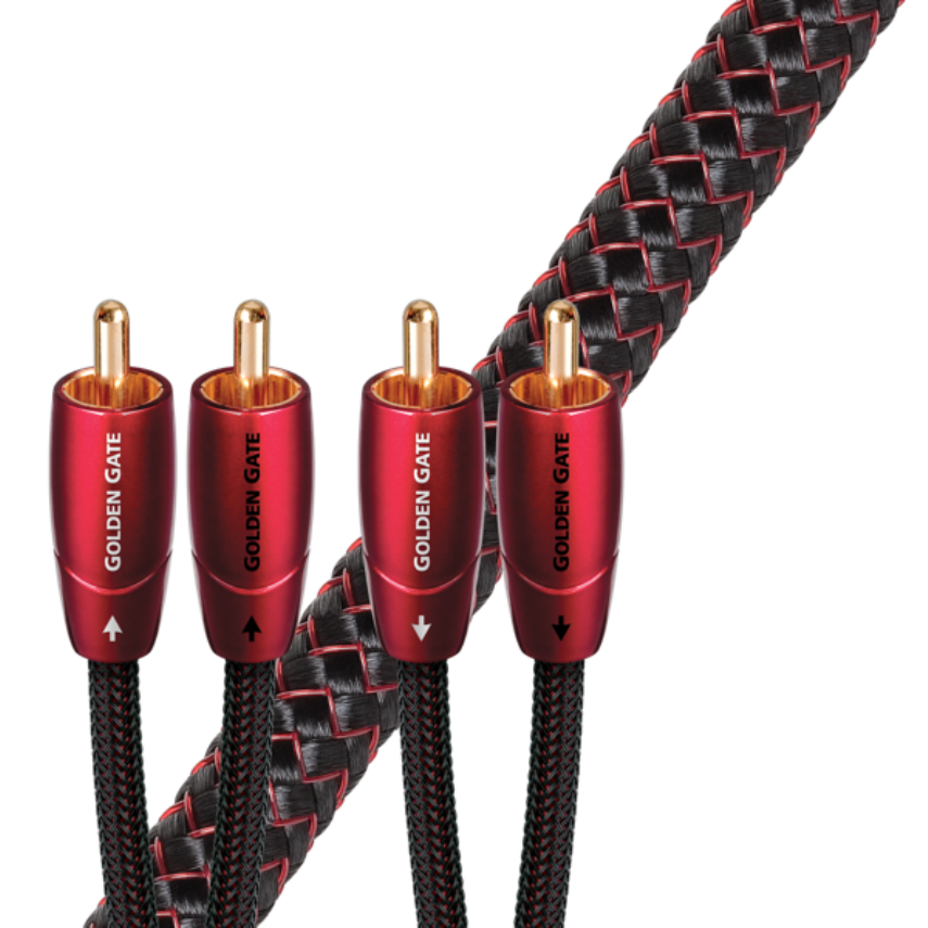 Аудіокабель аналоговий AudioQuest Golden Gate 5.0 m RCA - RCA