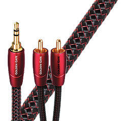 Аудіокабель аналоговий AudioQuest Golden Gate 3.0 m 3.5 mm - RCA