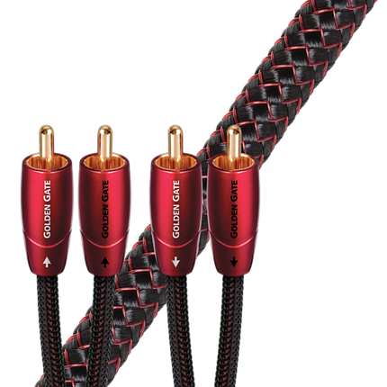 Аудіокабель аналоговий AudioQuest Golden Gate 5.0 m RCA - RCA, фото 1