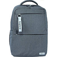 Мужской серый рюкзак Bagland Senior 17 л с отделением под ноутбук