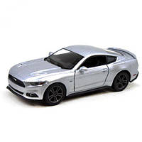 Машинка KINSMART Ford Mustang GT серебристый Toys Shop