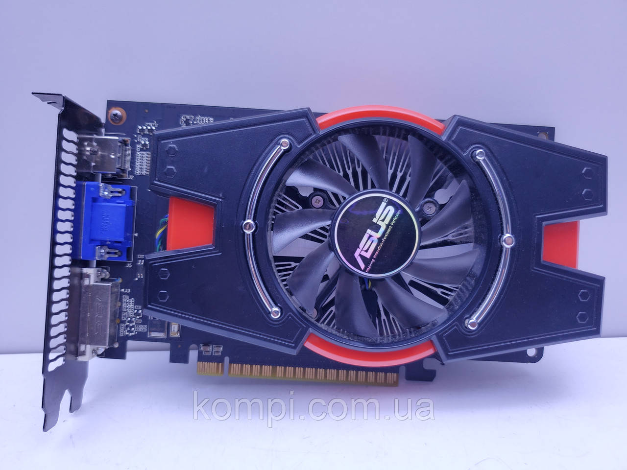 Відеокарта ASUS GeForce GT 440 1GB (GDDR5,128 Bit,HDMI,PCI-Ex,Б/у), фото 1