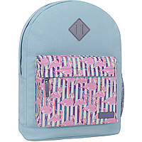 Молодежный рюкзак для девочек "Розовый Фламинго" Bagland W/R 17 л Тиффани 823