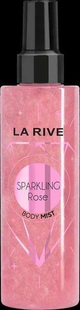 Парфюмированный спрей для тела La Rive sparkling rose glittery 5903719640749 200 мл высокое качество - фото 1 - id-p2194044641