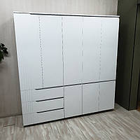 Шкаф гардероб Blic-3 DiPortes К-821-822-820 Белый 206 200 56 PI, код: 7521916
