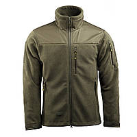 Куртка тактическая M-TAC Alpha Microfleece Gen.II ARMY OLIVE,флисовая мужская кофта олива для зсу