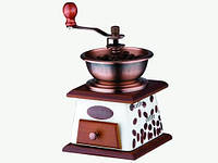 Ручная кофемолка с керамическим ящиком черная Empire М-2361 высокое качество