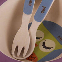 Детский набор посуды Fissman Совенок FS-8351 3 предмета высокое качество